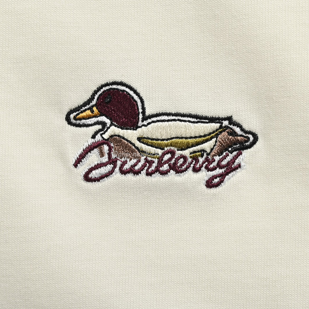 Burberry Embroidered Logo Little Duck Cotton T Shirt (5) - newkick.org
